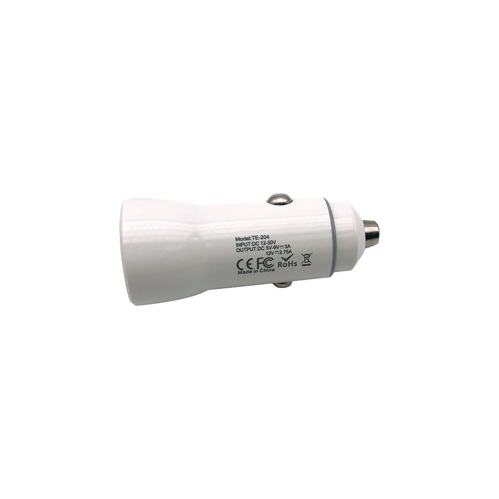 With LED Lamp One Port USB Smart Out Put 33 W Fast Car Charger For Mobile Phone
