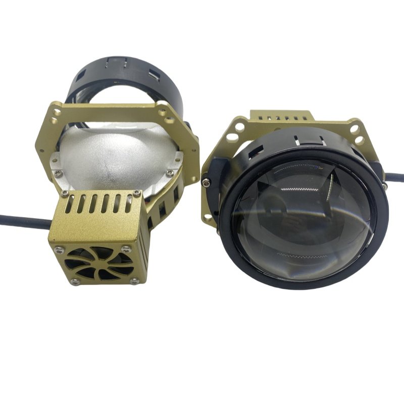 Bi LED Projector Lens 3.0 Inch LED Lens AM-3 Laser Projector with 13000LM Lights Cars LED Headlights