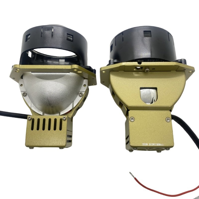 Bi LED Projector Lens 3.0 Inch LED Lens AM-3 Laser Projector with 13000LM Lights Cars LED Headlights