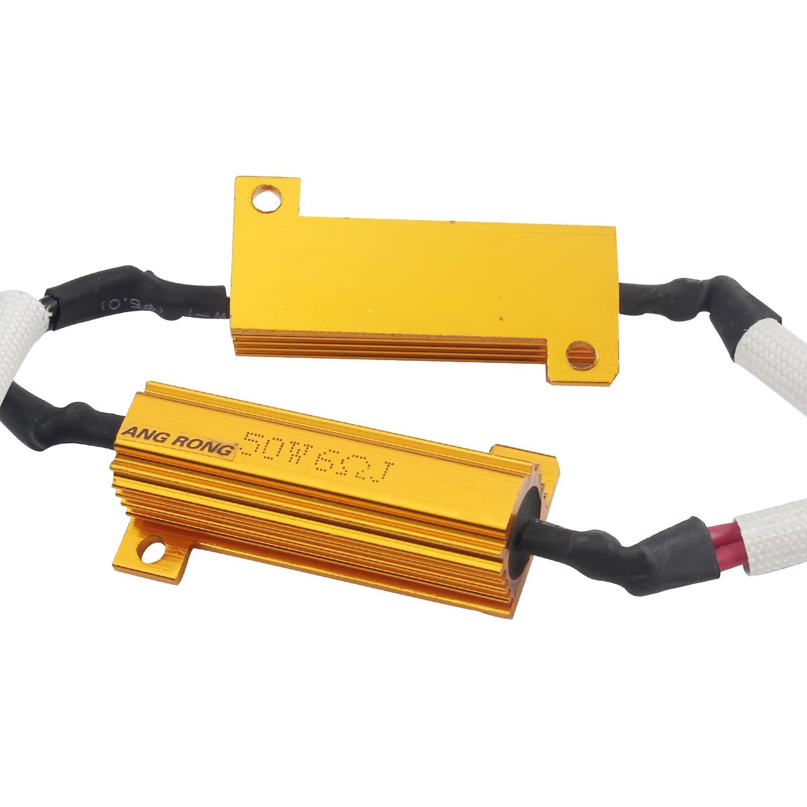 H7 LED Load Resistors 50W 6 ohm Stop Car Light Flicker Cancel Error Message