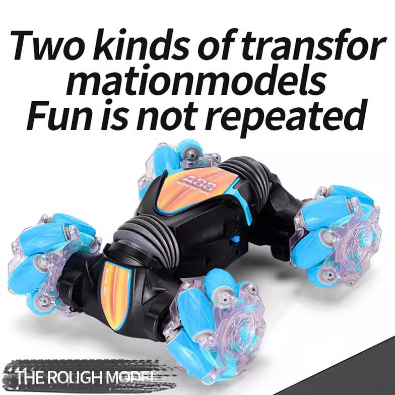 Children's gesture sensing stunt lighting toy car Children's toy remote control car remote toys
