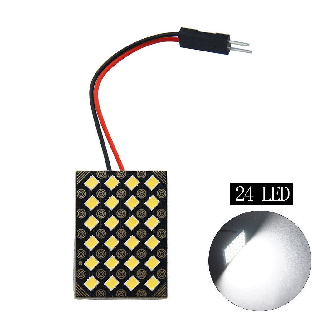 Hot Selling F-2835-24SMDC Car LED Dome Light Easy Installation with High Brightness High Demand Interior Accessory