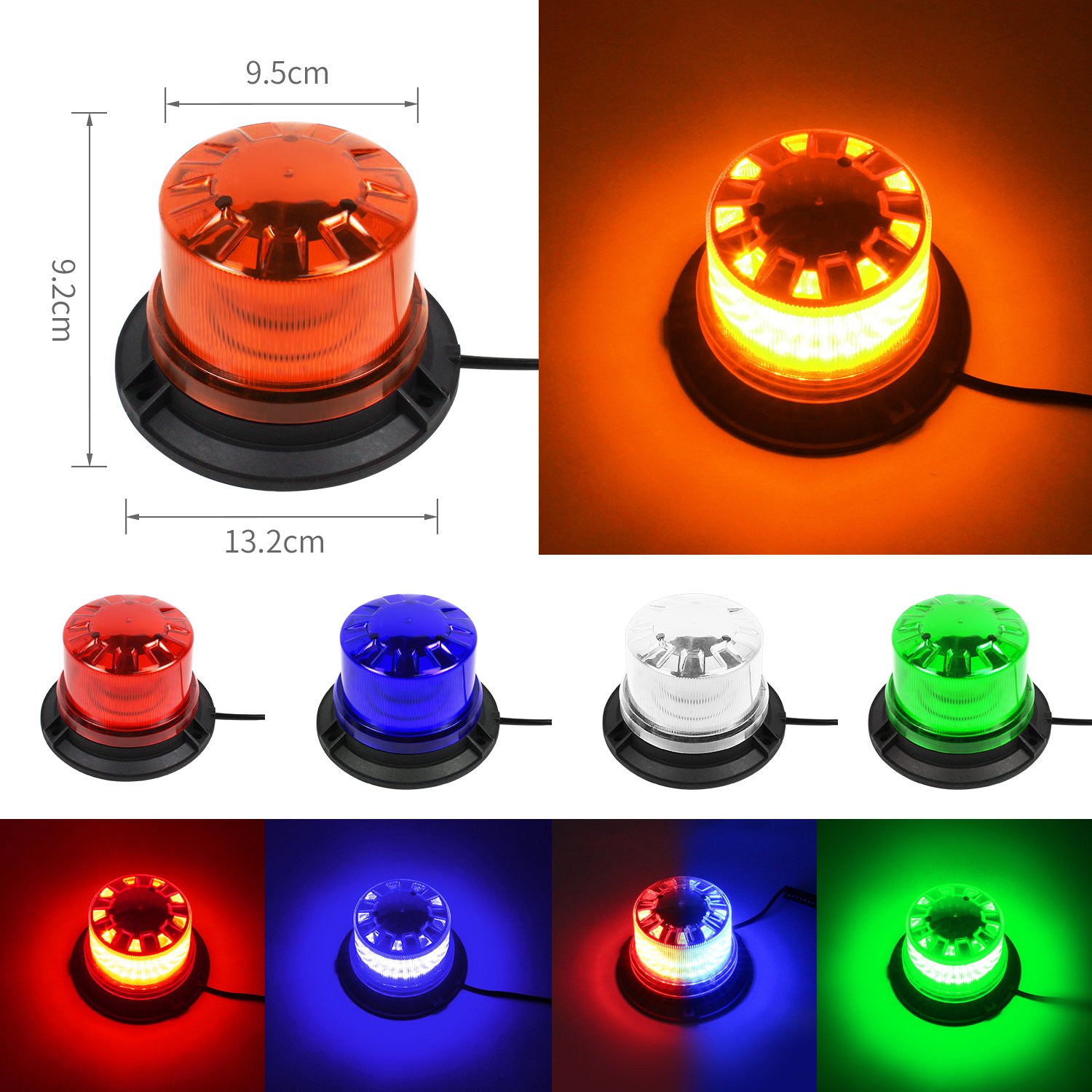 24V LED Strobe Baton Light New Emergency Car Warning Flashing Light Car Emergency Car Emergency Warning Light 12V