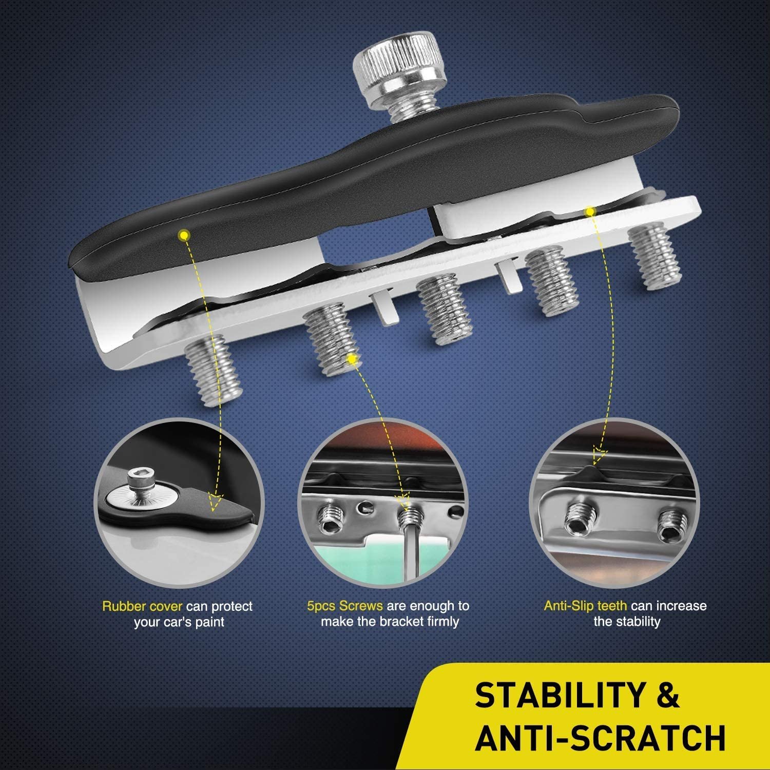 Led Light Bar Mounting Brackets 2pcs Universal Hood Led Work Light led Pods Mount Bracket Clamp Holder for SUV Truck Off