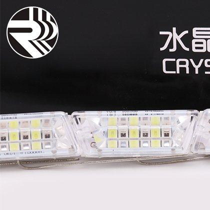 RR Car accessories A5 crystal diamond teardrop Daytime running Light auto lighting system retrofit