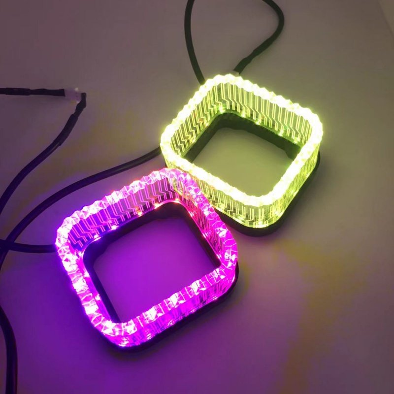 wholesale 1.5 Inch Led angel eyes DRL Led Headlight Projector Lens Eye Blinking Modification Eye Retrofit Kits
