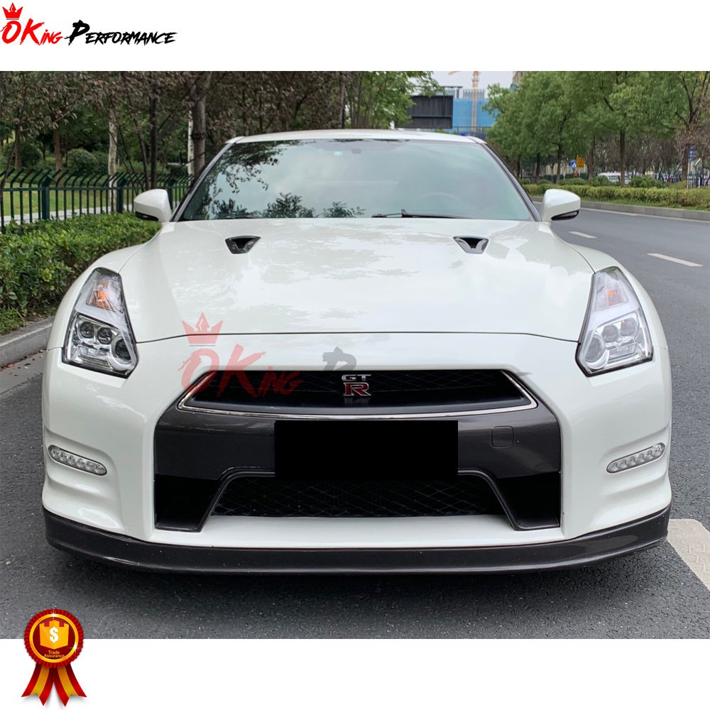Quality Headlight For Nissan GTR R35 Head Lamp Left Right Side Front Bumper Headlamp Head Light