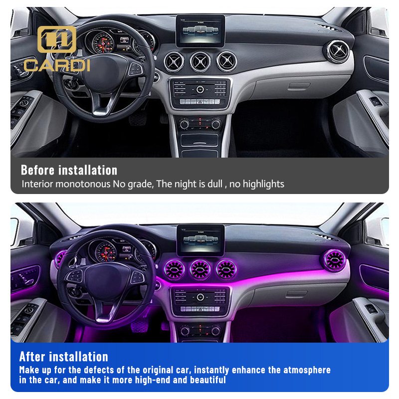 OEM Kit for Mercedes-Benz Old CLA/GLA/A/B Class Front AC Vent Others Car Light Accessories