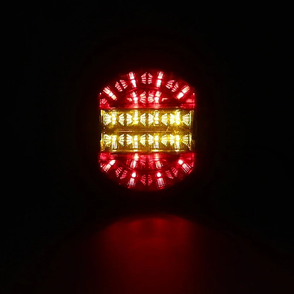 Round Lamps Super Brightness 12v 24v For Lorry Truck Van Trailer Car Accessories 20led Tail Signal Light Universal Led Lights