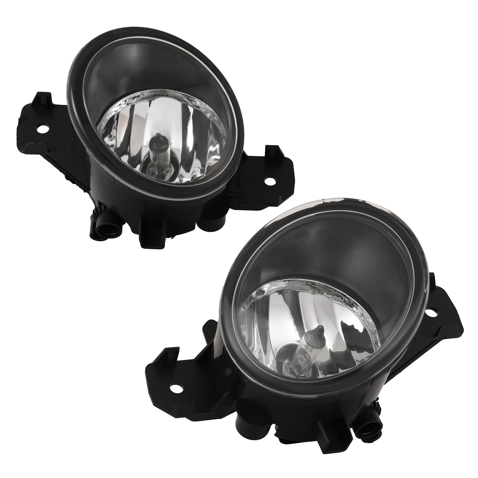 Front Upper Grille & Fog lights Set For Nissan Versa Sedan 2015-2019 5PCS