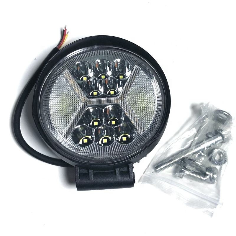 New 4-Inch Auto Accessory LED Fog Lamp round Anl with DRL Flash 117W Driving Light for 4WD ATV UTV SUV Pick-Up