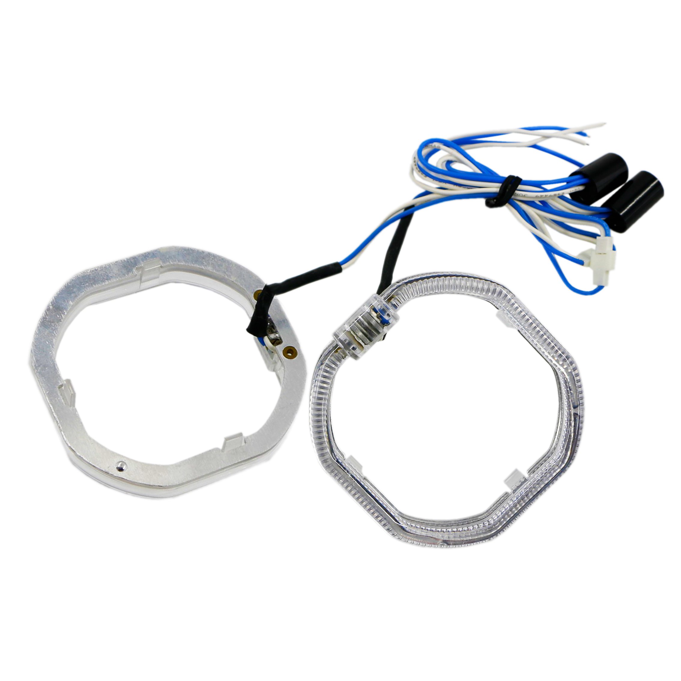 Auto Headlight Square Halo Rings Led Angle Eyes RGB Lights Auto Accessories Square angle eye