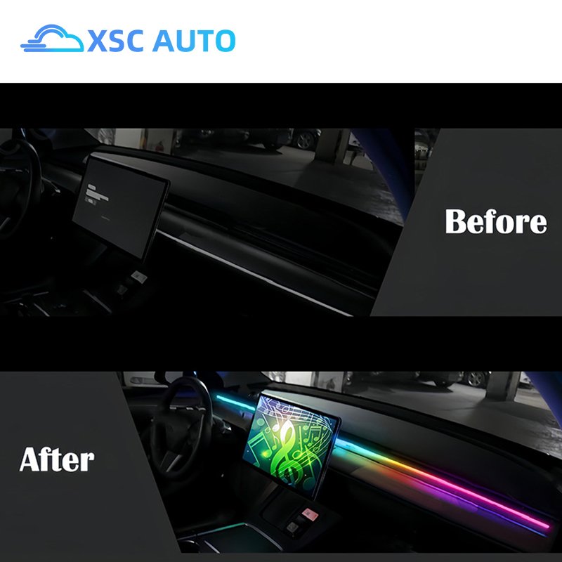New Style LED Strip Light Rgb 26 In 1/24 In 1/22 In 1 Interior LED Lights Car Ambient Light Kit for 99% Car