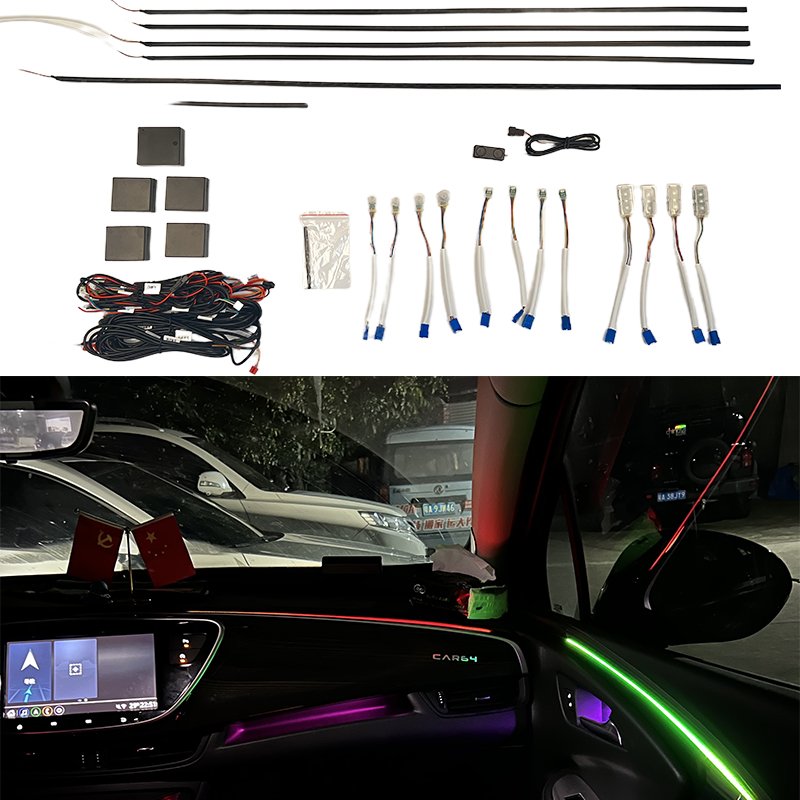 car atmosphere lights led ambient lightSuitable for 99% of vehicle modelsInterior ambiance lights