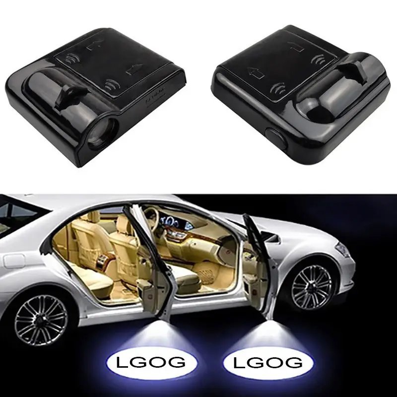 3D Spot Interior LED Car Ghost Shadow Lights 12V Universal Model for Car Logo Light Accessories