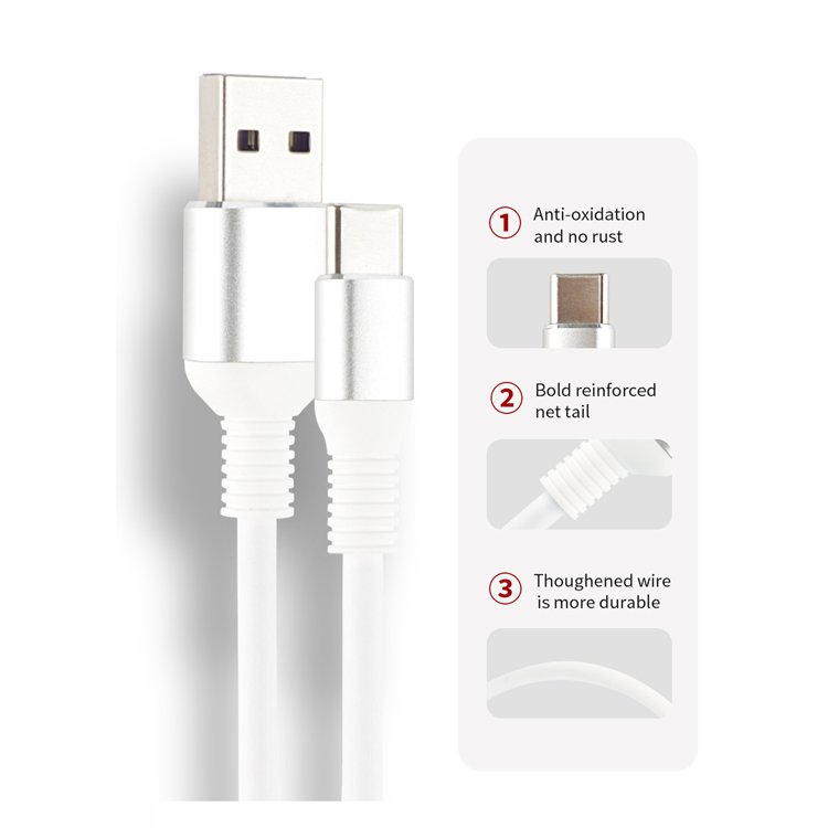 Mobile Phone Accessories Cheap 1M 2M 5A 100W Fast Charging USB Micro Type C Light Data Cables Wires Lines for Iphone 14 15