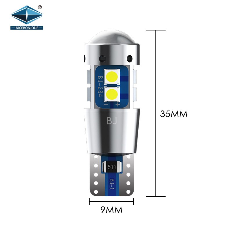 LED car 3030 t10 bulb accessories 12V 24V turn signals light tail lamp t10 led interior lights for car