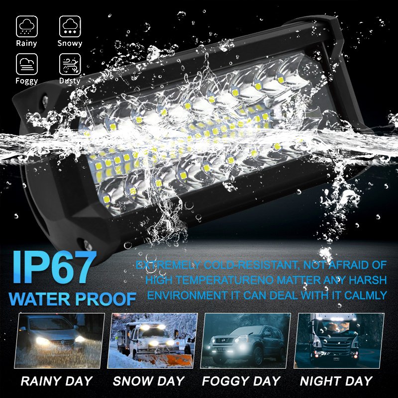 2022 New Designs Led Bar Light for Car Pickup Mini Tractor Truck Parts 12V 24V Car Led Lights
