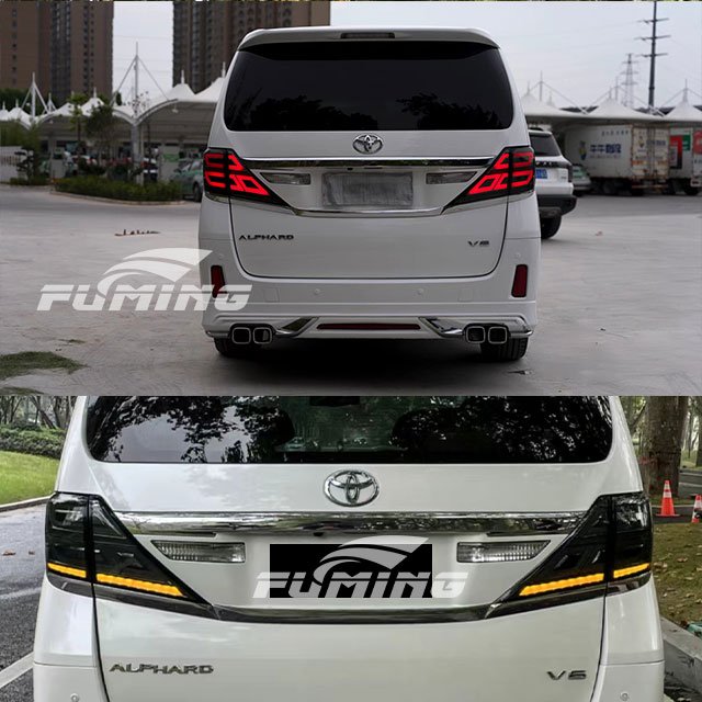 20 Series Alphard Car Exterior Upgrade Accessories with Modified Taillights Others Car Light Accessories