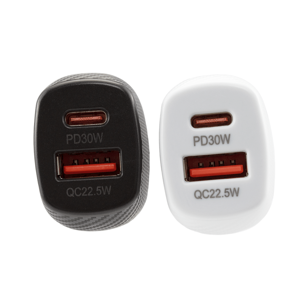 Car Charger PD 30 W Quick Charger QC 22.5 W Car Charger For Mobile Phone