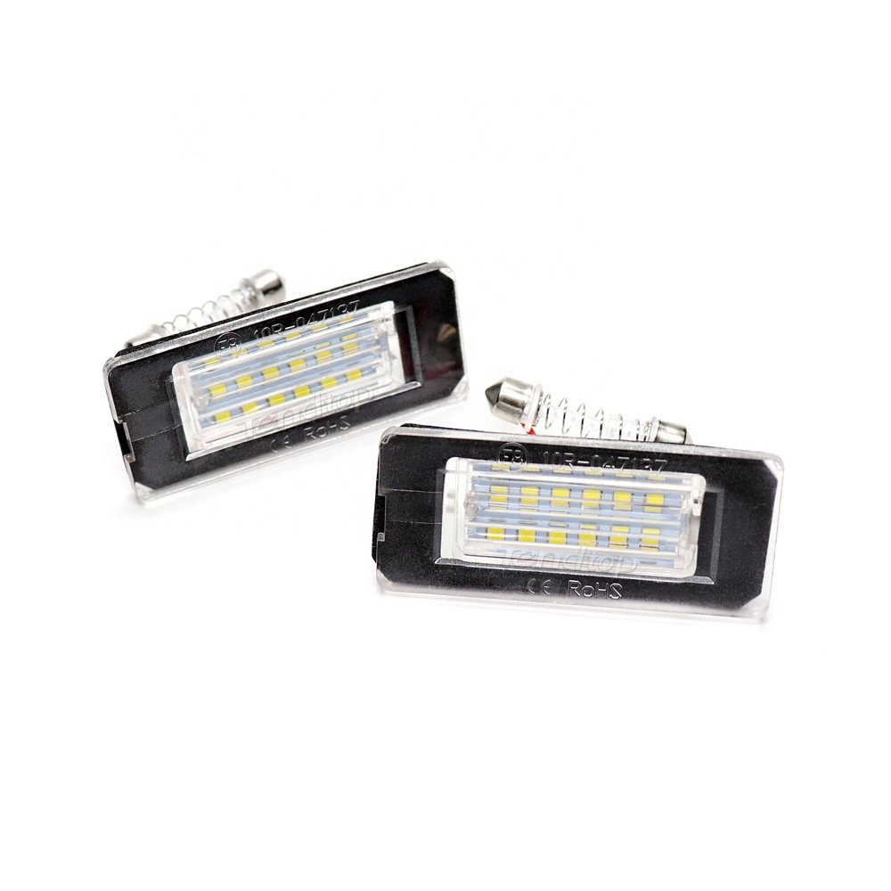 Super quality Mini R56 LED Number License Plate Lights For MINI Cooper R56 R57 R58 R59 second gen MKII Auto parts plate Lamps
