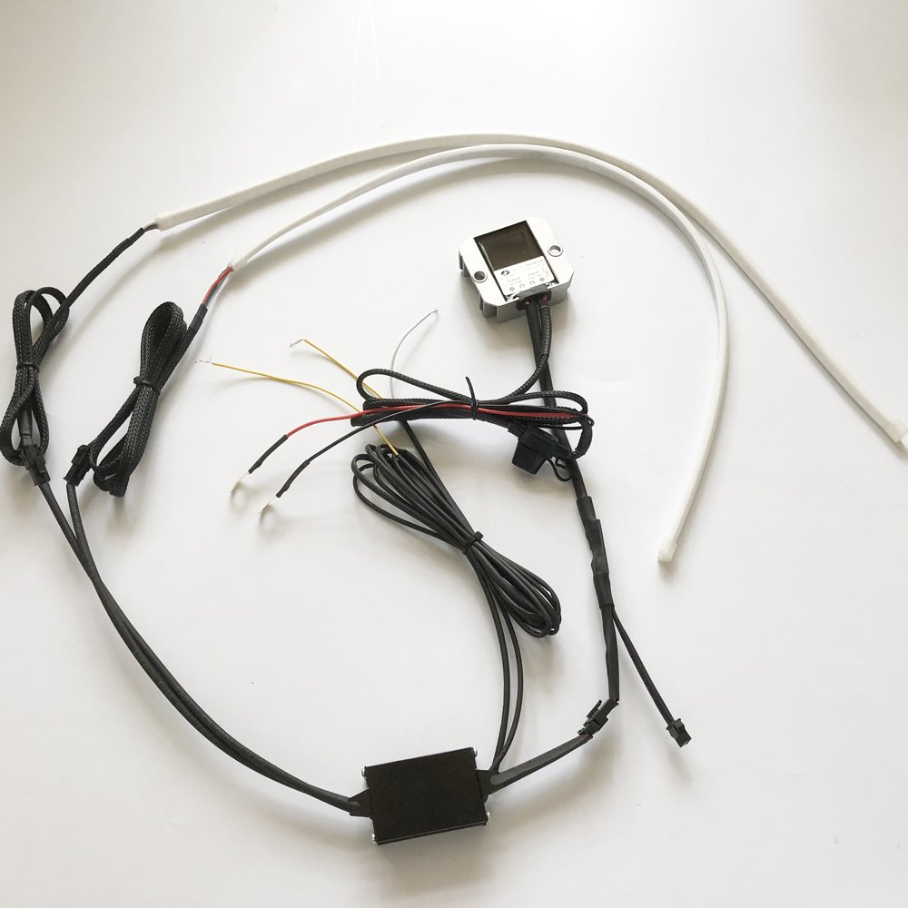 MS-29 SRGBWA one side turn signal the other side still on strips and halos car accessories auto lighting system