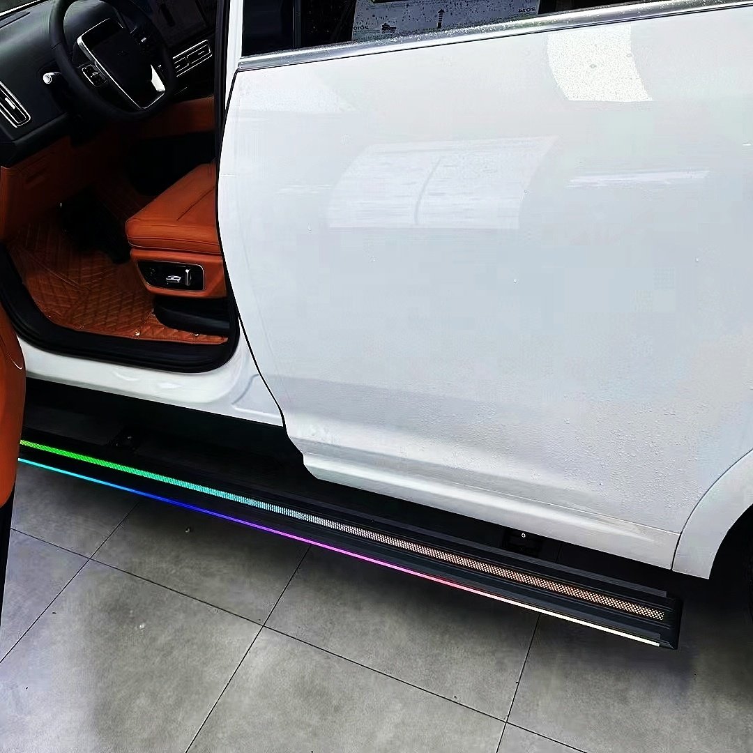 car universal automatic electric power side step camper van running boards for Land Rover Defender 2020