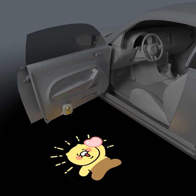 Best selling figure car door light is high quality OEM and ODM is available Buyers can change deisgh parts