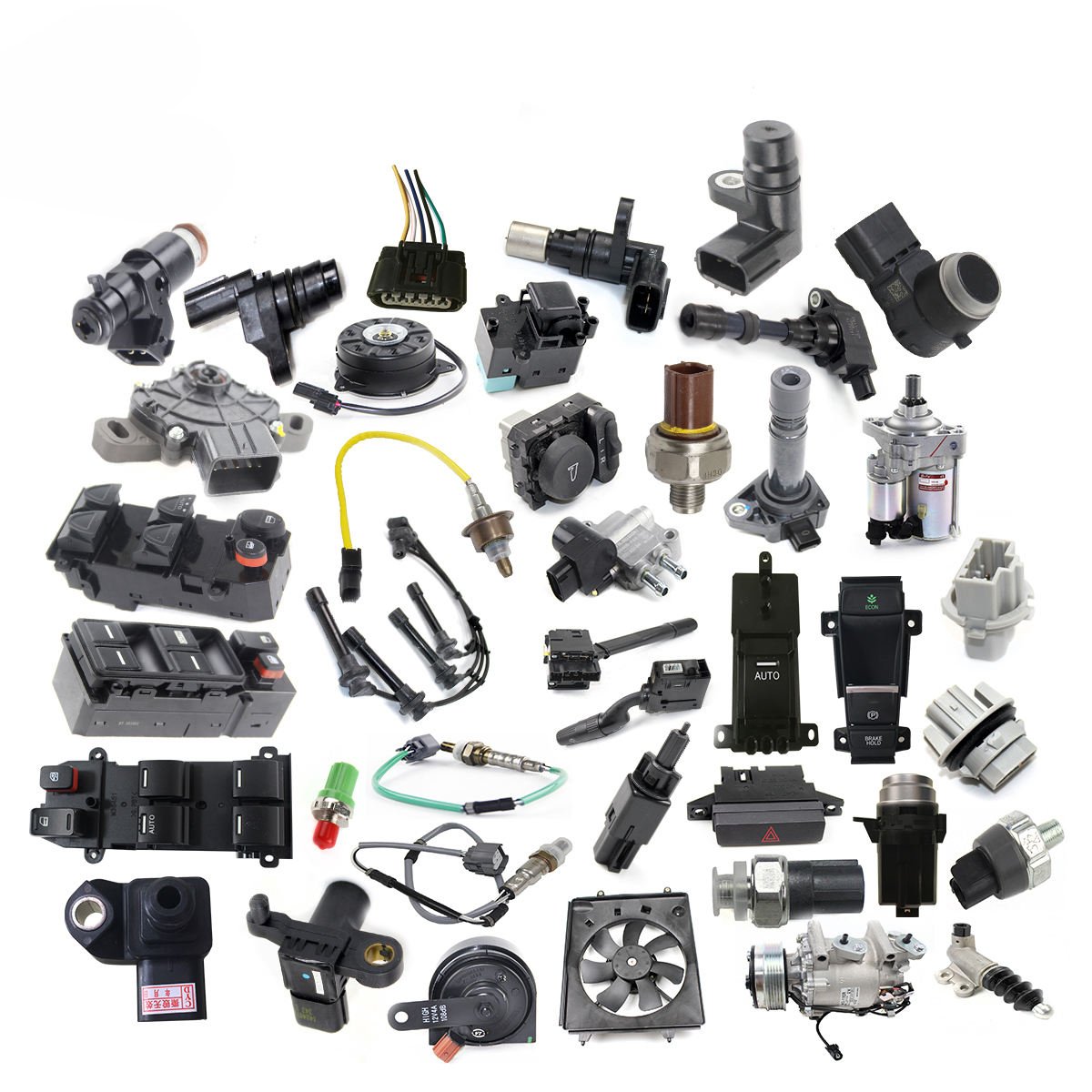 Car parts Wholesale Auto spare parts Repuestos para autos For Honda Civic CRV Accord Jazz Odyssey HRV Fit City Toyota