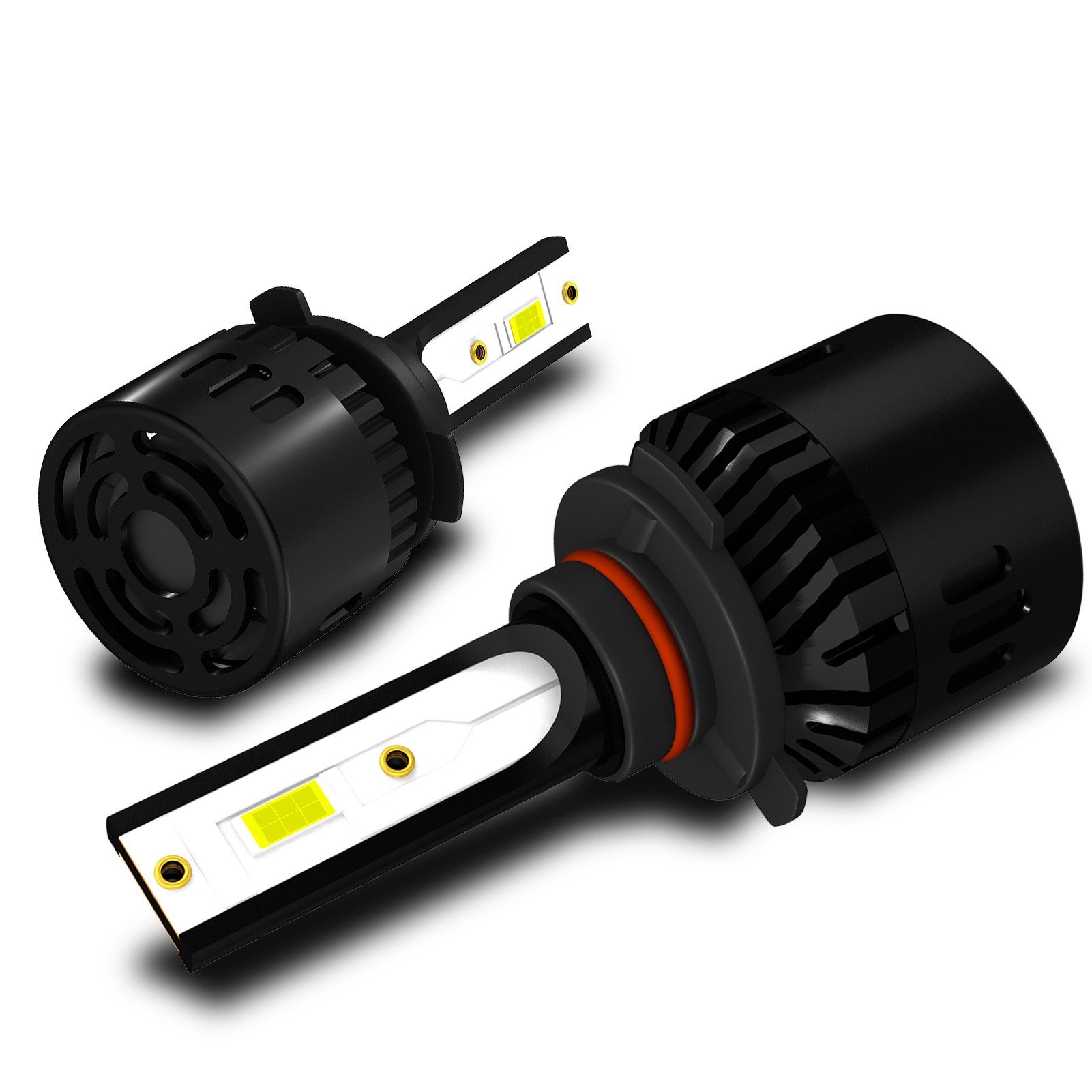 P2 Lime 150W LED Headlights for Cars Aluminum Accessories Modified H4 H7 Cool White Light at 6500K Waterproof for all Car Models