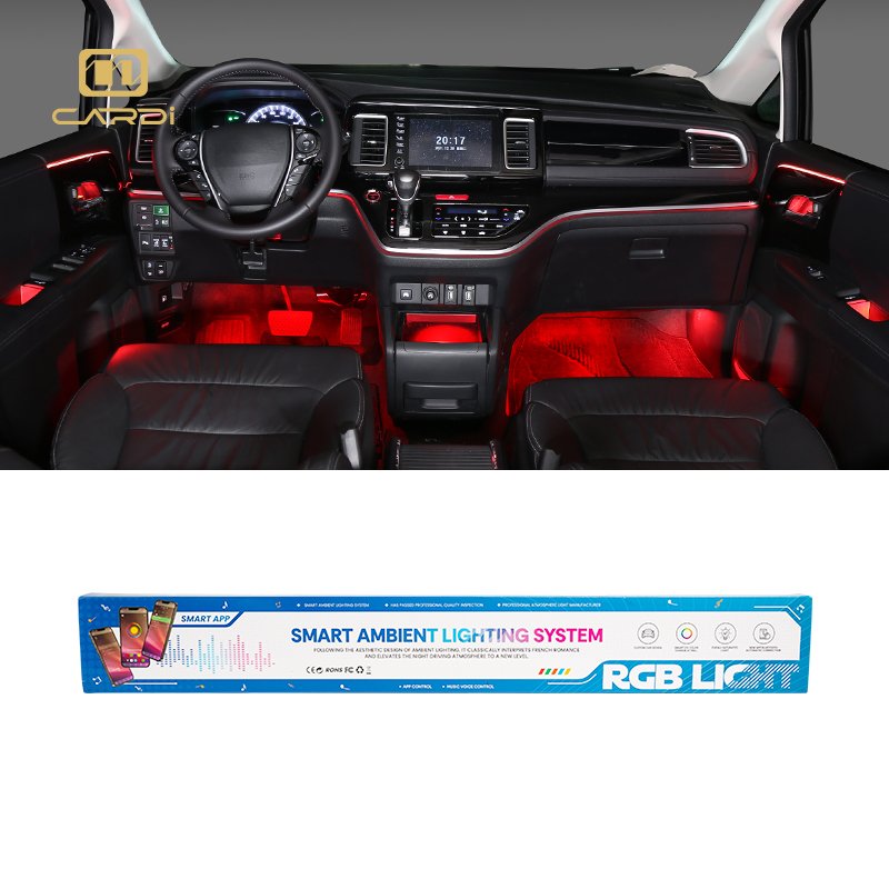 Auto Accessories Lighting System K3X atmosphere Light Led Multi Colors Car Ambient Lighting kit covers 99% car modules