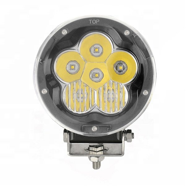 Best 60w Led Offroad Driving Light For Truck Boat 5inch Led Head Light 6000k Fog lamp 12v 24v with Other Car Light Accessories