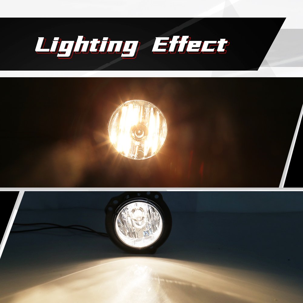1 set new car LED fog lights for toyota AGYA 2021 2022 car halogen headlights daytime running lights car accessories