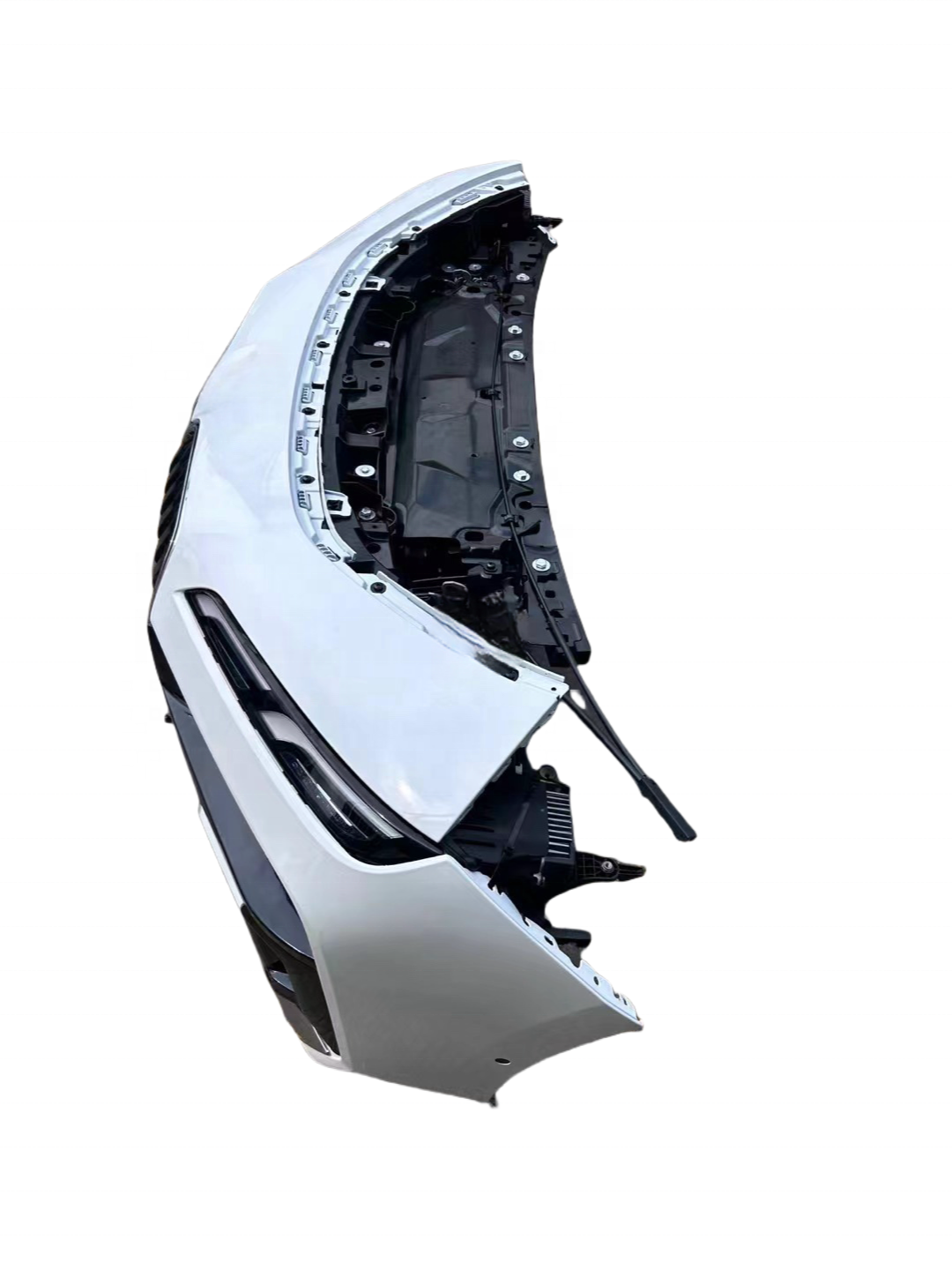 Car Front Bumper Assembly Radiator Condenser Tank Kit Front Lampshade Fender For Bmw 7 Series G70