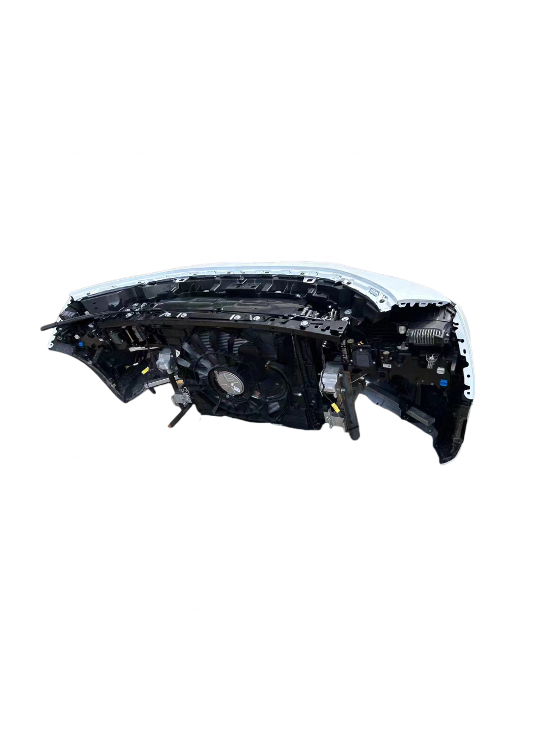 Car Front Bumper Assembly Radiator Condenser Tank Kit Front Lampshade Fender For Bmw 7 Series G70