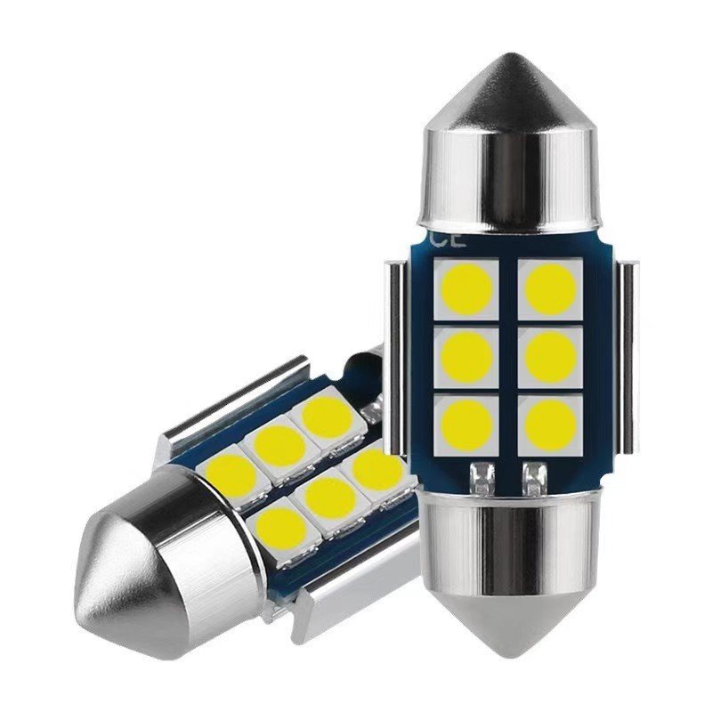 28mm LED bulb C5W 3030 6SMD car LED roof reading light without error, roof light, other lighting accessories for cars