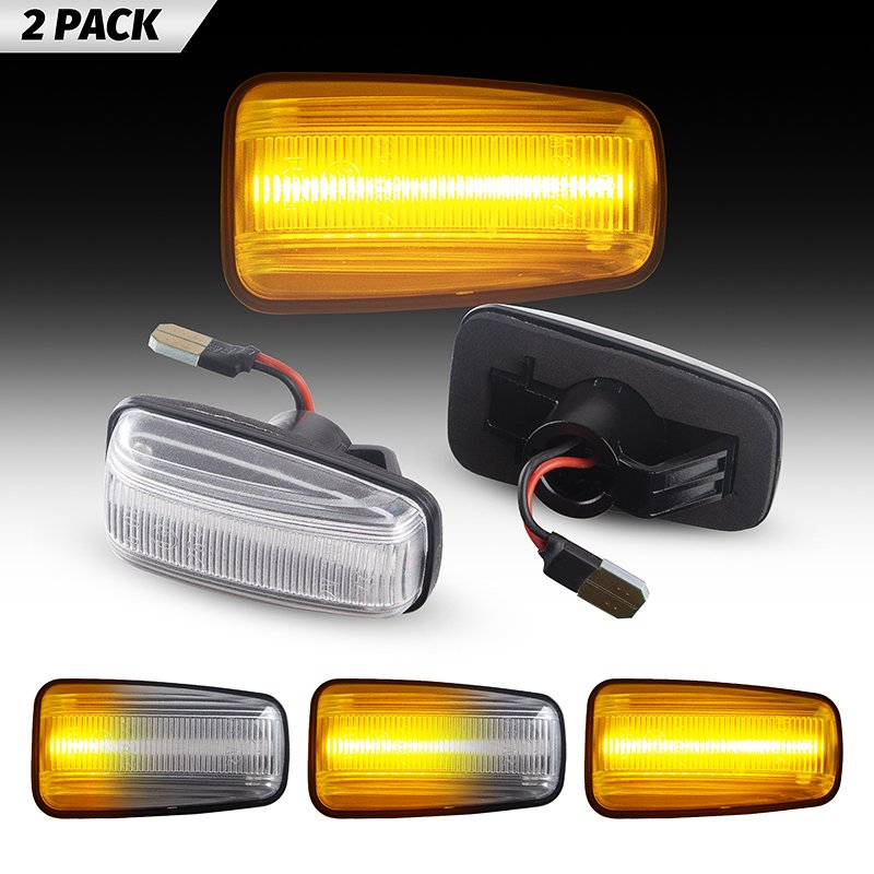 Auto Part Dynamic LED Turn Signal Lamp LED Side Marker Lights for Peugeot Citroen Fiat Accessories