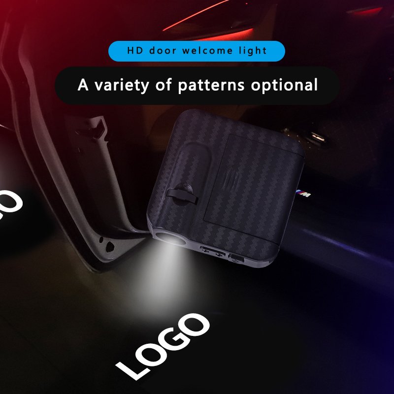 A60 Wireless LED Logo Light Car Door Ghost Shadow Projector Welcome Lamp For All Cars Other Car Light Accessories