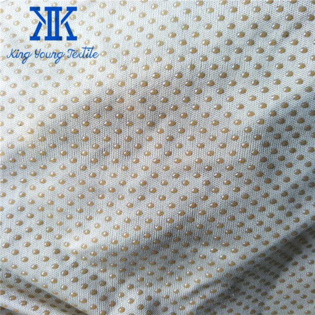 car rubber floor mat material / silicone print on interlock knitted fabric / auto mat in roll car mat material