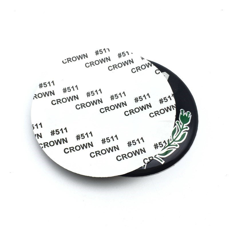 65MM Light Blue Black 3D Epoxy badge For mercedes audi Decorative wheel center caps for Sticker Styling Accessories