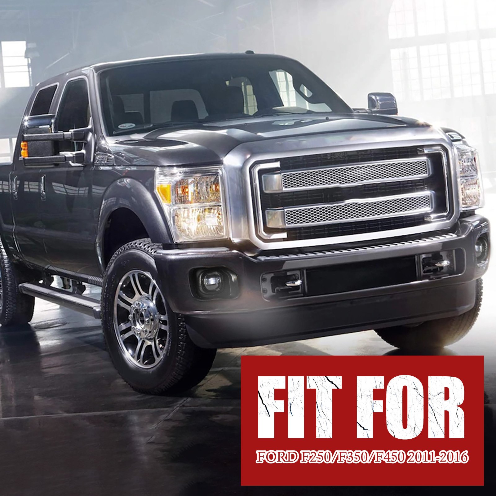 Auto light system car front bumper Fog light for ford F250 F350 F450 2011-2016 wholesale led driving light car accessories