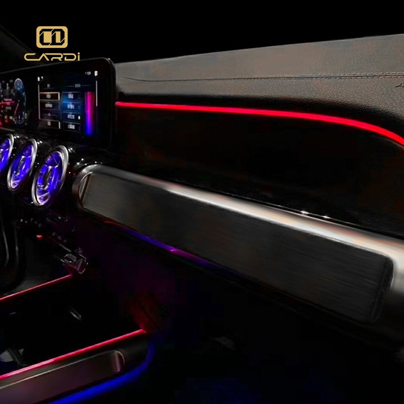 The latest Auto ambient light for Mercedes GLA/B Class atmosphere running light modification door light for vehicles