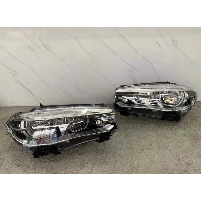 Used Inventory Others Car Accessories OEM Used with Signal OEM X5 Headlight Assembly LED Headlamps For 2014-2017BMW F15