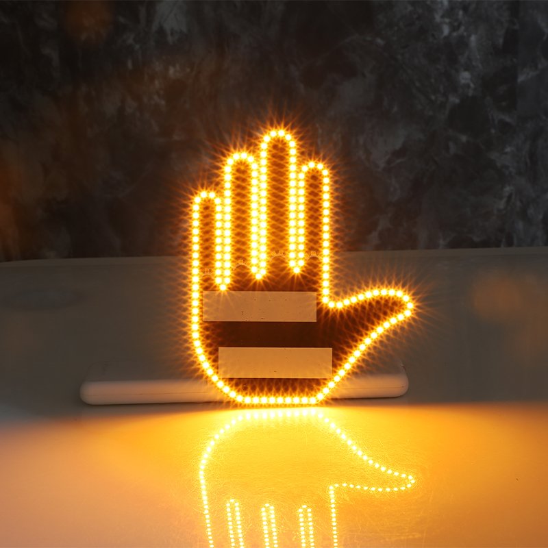 Factory Direct Universal Multifunctional Car Decorative Lights Car Gesture Lights
