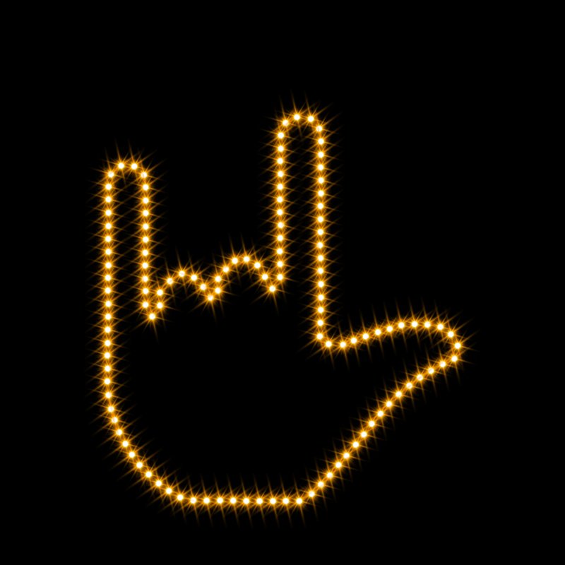Factory Direct Universal Multifunctional Car Decorative Lights Car Gesture Lights