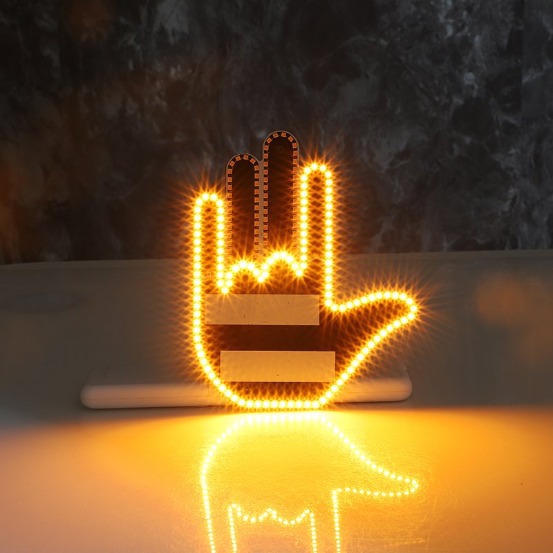 Factory Direct Universal Multifunctional Car Decorative Lights Car Gesture Lights