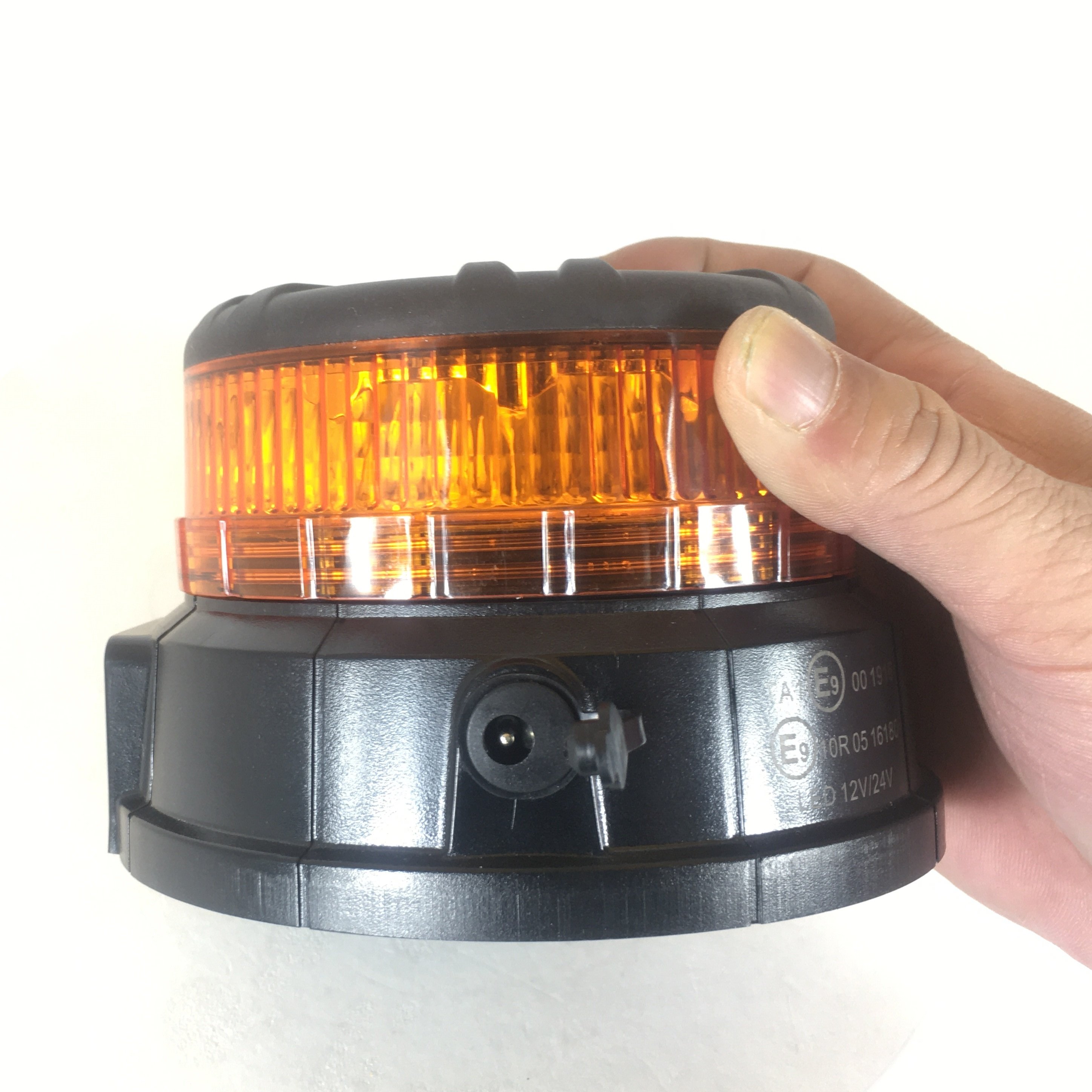 12-24V Amber Single Flashing, Flashing,Rotating LED Beacons Light Beacon Light Emergency Strobe Light for Vehicles Safety LED