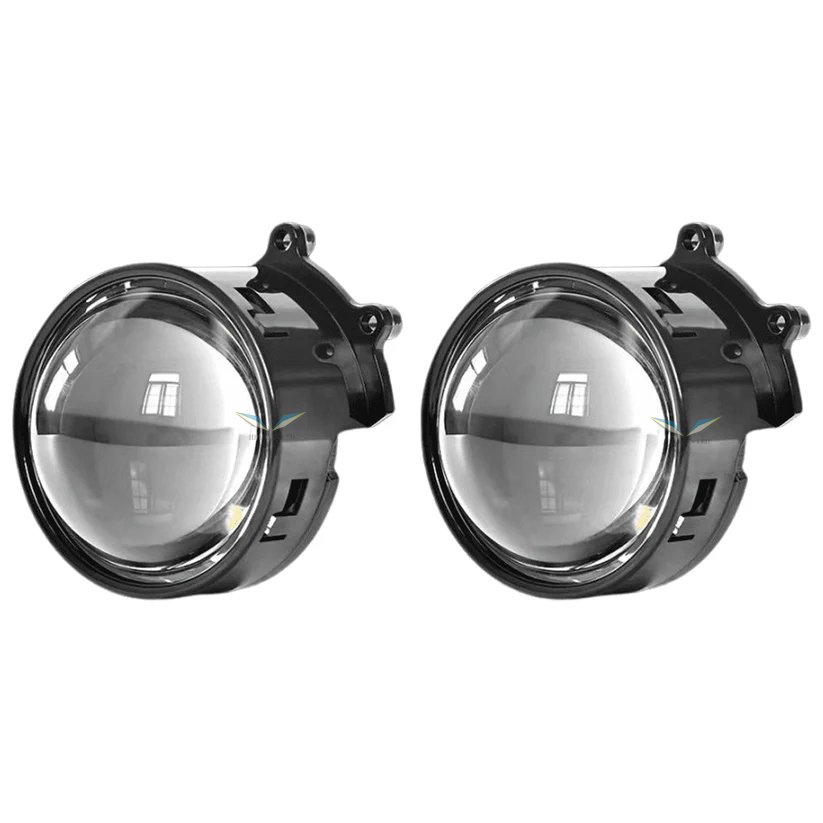 8 Modes Universal Blink Demon Eyes Devil Led Headlights Lens 5V 12V 3.0 Inch Bi Led Projector Car Light Accessories