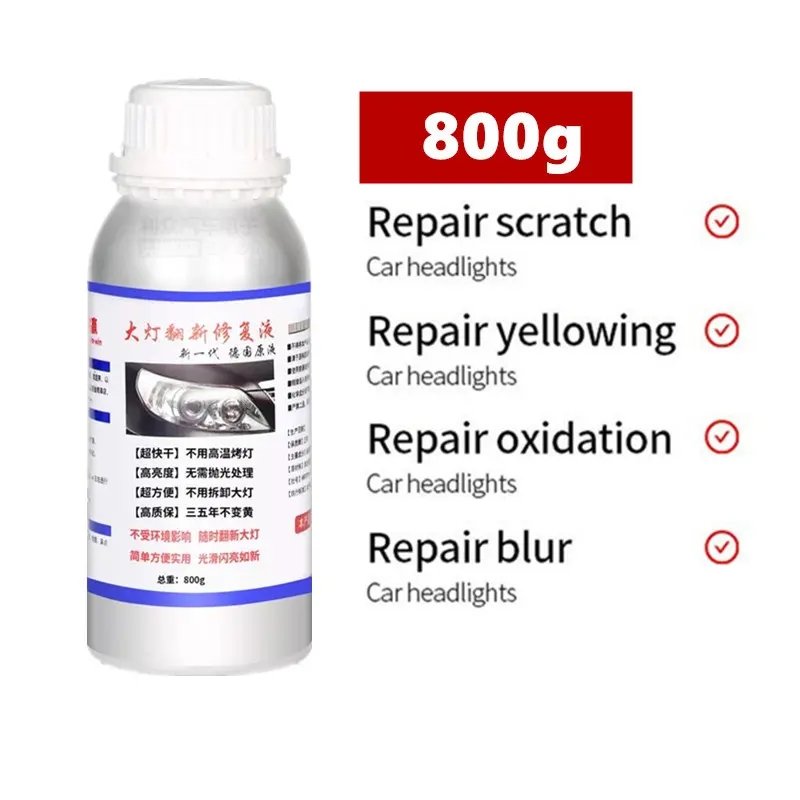 DAO Wholesale HOT Headlights Restoration Kit Headlamp Car Repair fluid Tool Headlight Refurbished Tools other Car Accessories