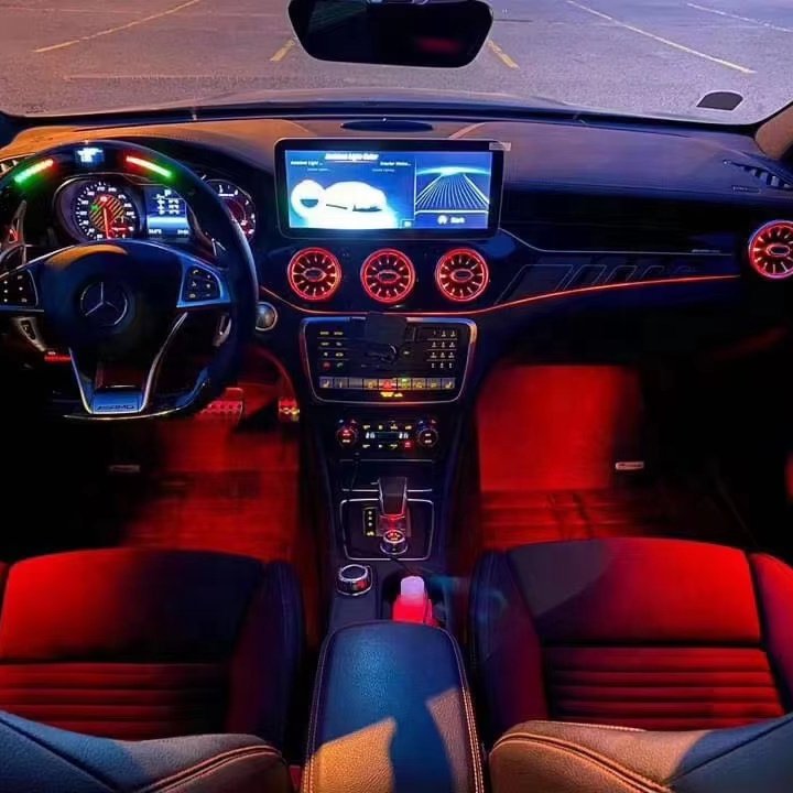 Interior Ambient Lighting Decoration Accessories For Mercedes Benz B-Class W176 Automotive Ambient Lighting System